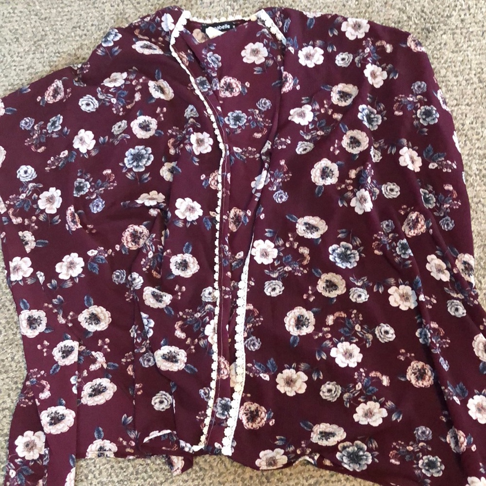 Women’s flowered kimono